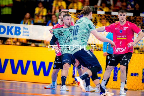 Verteidigungsszene im Handball