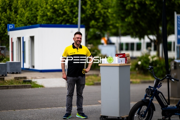 Handball-Szene ohne Aktion