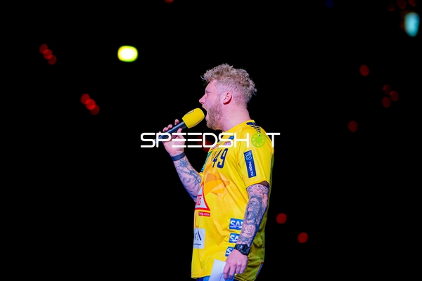 Ansage Kevin Gerwin (49;Rhein Neckar Löwen)