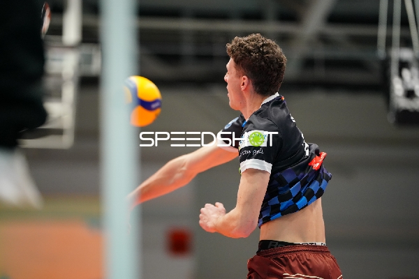 Volleyball-Spielszene