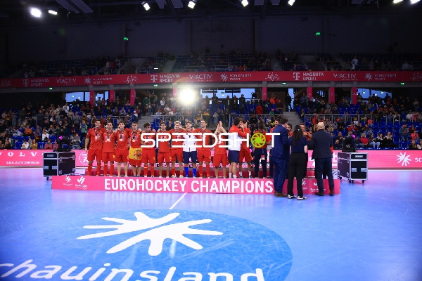 Europameisterschaftsfeier im SNP Dome