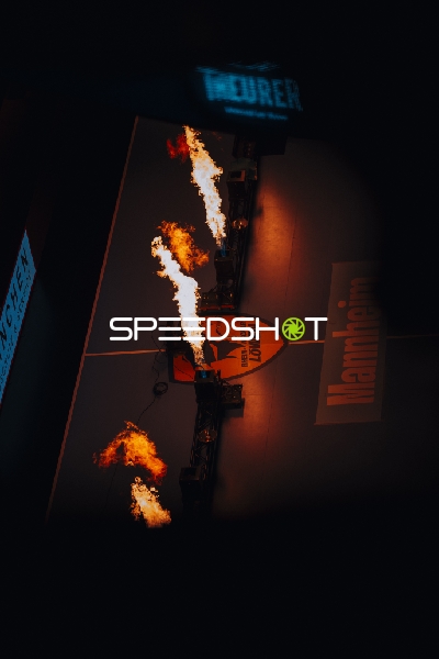 Pyrotechnik in SAP Arena