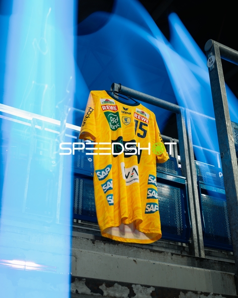Trikot von David More (15; Rhein Neckar Löwen) in der SAP Arena