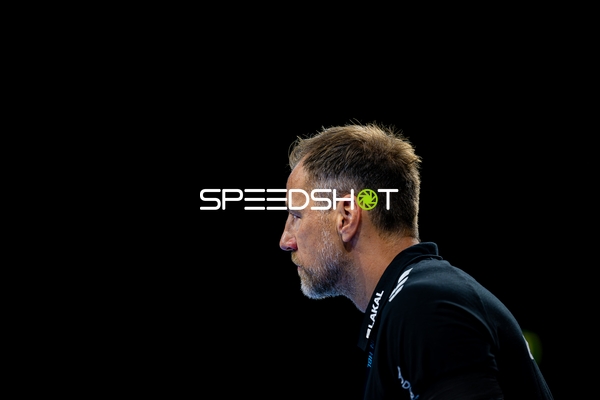 Trainer Maik Machulla (Trainer; Rhein Neckar Löwen) an der Seitenlinie