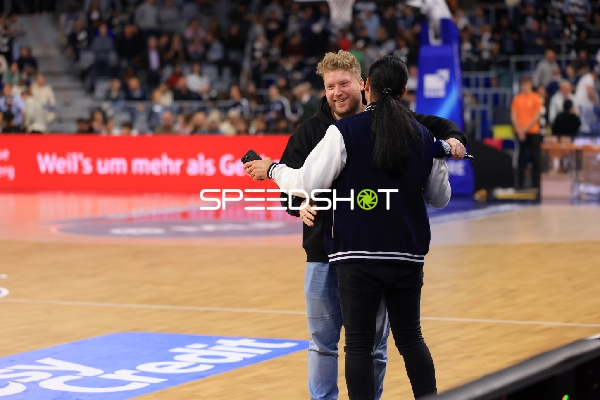 Kevin Gerwin (490; MLP Academics Heidelberg) auf dem Spielfeld