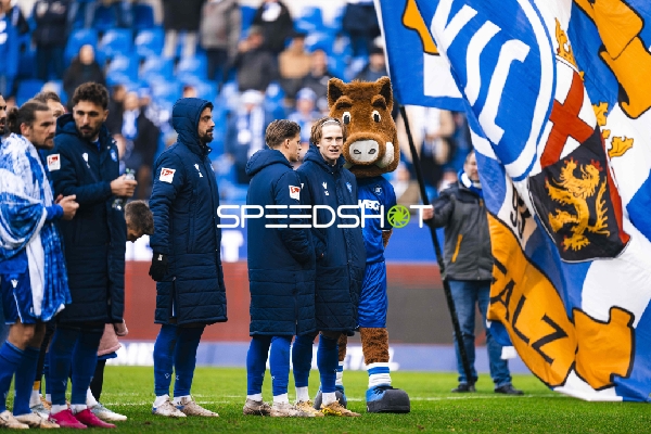 Spieler vor Spielbeginn