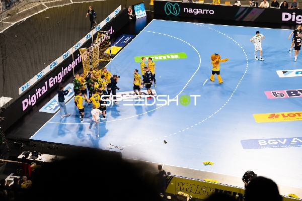 Handball I Herren I Saison 2024-2025 I Daikin HBL I 27. Spieltag I Rhein-Neckar Löwen - DHfK Leipzig I 24.04.2025