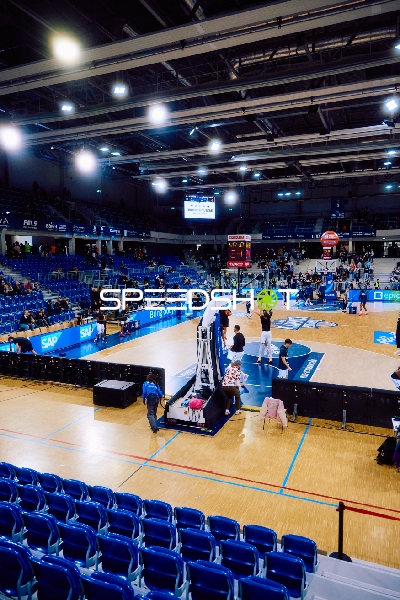 Warm-up vor dem Spiel