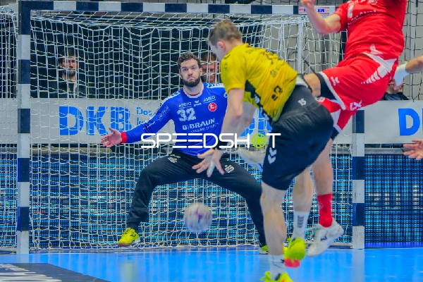 Kristóf Palasics (32; MT Melsungen) in Aktion