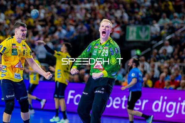 Handball I Herren I Saison 2024-2025 I DHB-Pokal I Halbfinale I Rhein-Neckar Löwen - THW Kiel I 12.04.2025