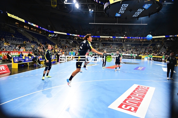 Rhein Neckar Löwen wärmen sich auf