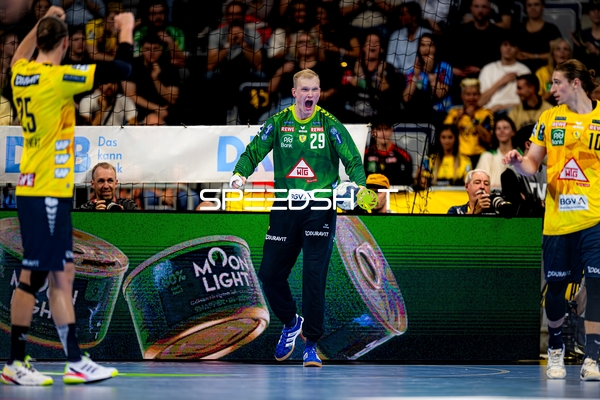 Jubel und Position Rhein-Neckar Löwen