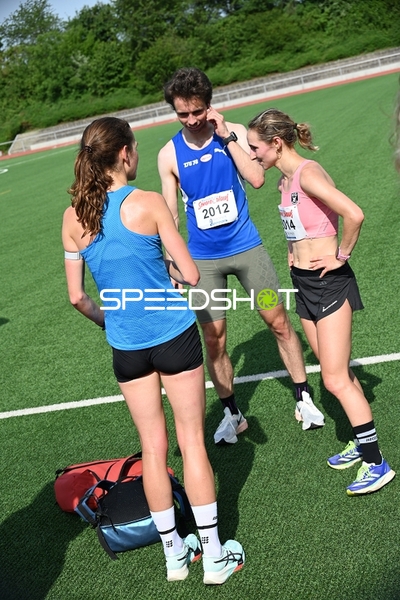 Athleten beim TVE Sommerlauf Edingen