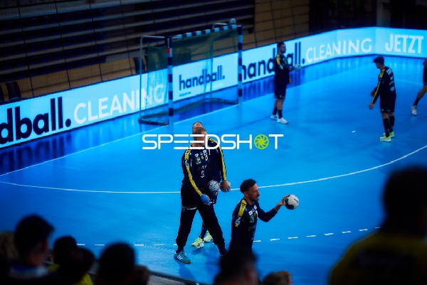 Spieler in der Halle