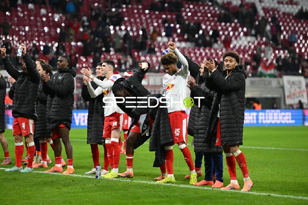 Spieler bedanken sich