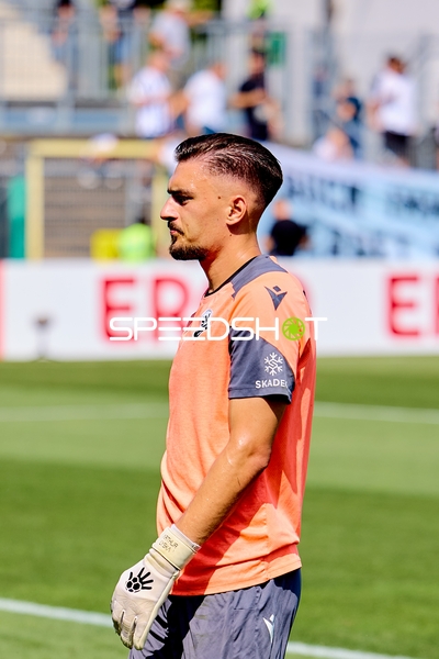 Torwart in Spielposition