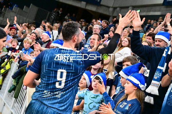 Fan-Szene bei MLP Academics Heidelberg