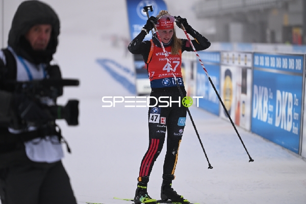 Julia TANNHEIMER Julia TANNHEIMER (47; Biathlon Frauen) in Oberhof
