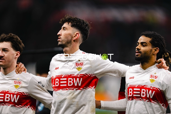 Spieler von VfB Stuttgart in Aktion