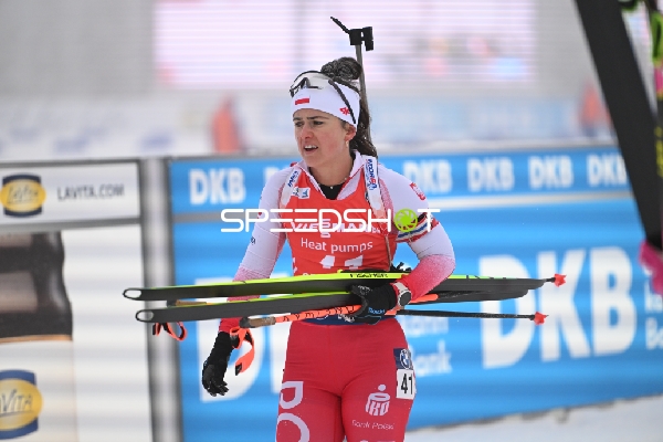 Anna MAKA Anna MAKA (41; Biathlon Frauen) nach Sprint