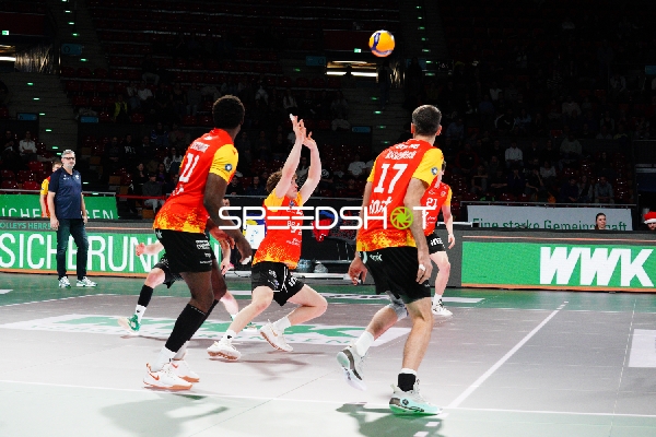 Spielszene Volleyball