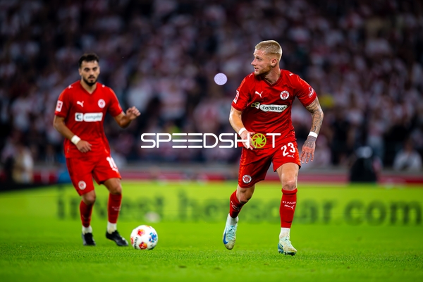 St. Pauli Spieler in Aktion