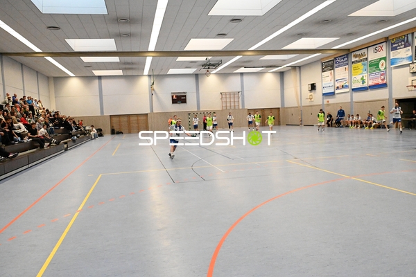 Aktiver Spielverlauf in der Edingen Großsporthalle
