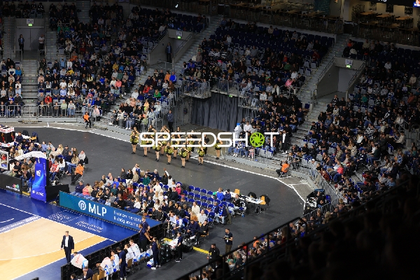 Basketball-Szene mit MLP Academics Heidelberg