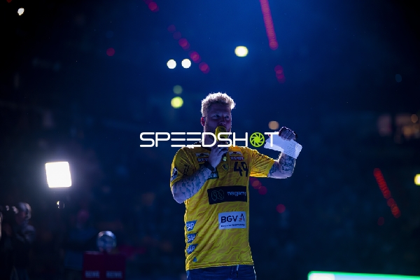 Moderation durch Kevin Gerwin (49; Rhein Neckar Löwen)