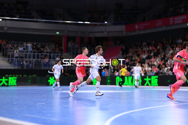 EuroHockey Indoor Championship 2026 - Loris GRANDCHAMP (10; Schweiz) gegen Gregory WILLIAMS (7; Irland)