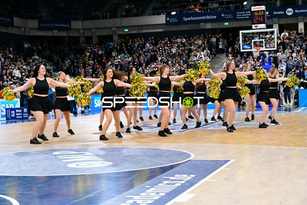 Cheerleader-Performance in Heidelberg