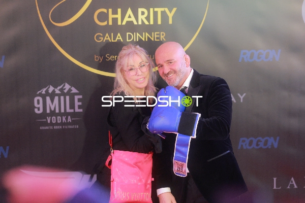 Serdar Topcu und Rosemarie Weller beim Charity