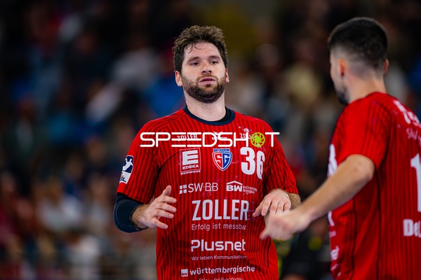 Jonathan Fischer (36; SG BBM Bietigheim) positioniert sich