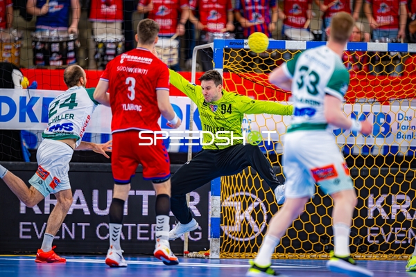 Torwartabwehr Daniel Rebmann (94;SG BBM Bietigheim)