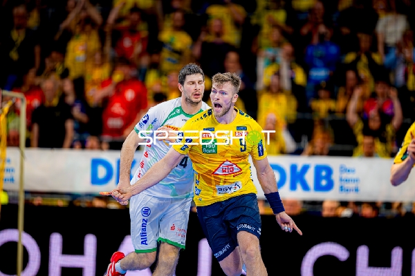 Handball I Herren I Saison 2024-2025 I Daikin HBL I 27. Spieltag I Rhein-Neckar Löwen - DHfK Leipzig I 24.04.2025