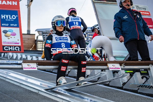 Startnummer 8 am Start