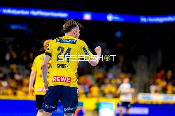 Torjubel Patrick Groetzki (24;Rhein Neckar Löwen)