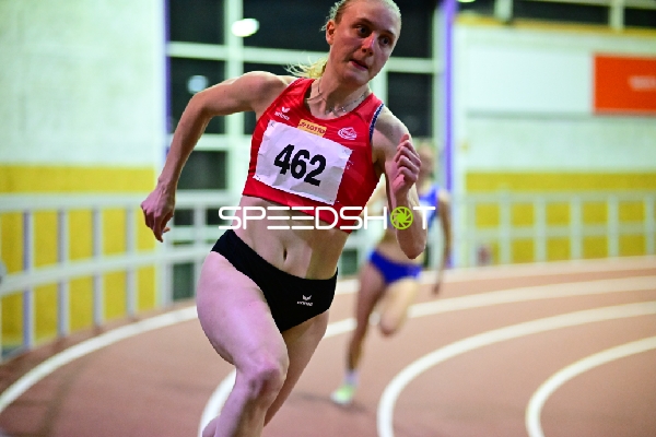 Kupser Leonie (462; LG Rhein-Wied) sprintet in Ludwigshafen