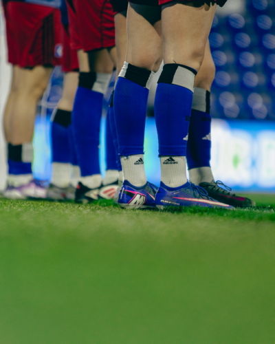 Spielerinnen in Formation