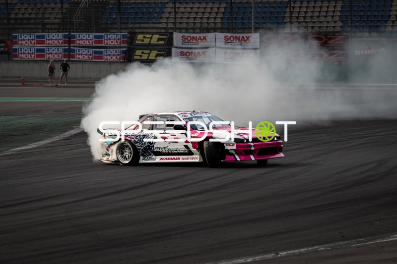 Nissan PS13 #309 von Andreas Garussov (Oyboy Drift) driftet am Lausitzring