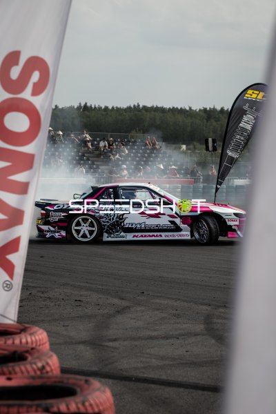 Nissan PS13 #309 von Andreas Garussov (Oyboy Drift) driftet am Lausitzring
