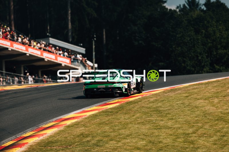 Porsche 911 GT3 R #54 von Dinamic GT am Circuit de Spa-Francorchamps