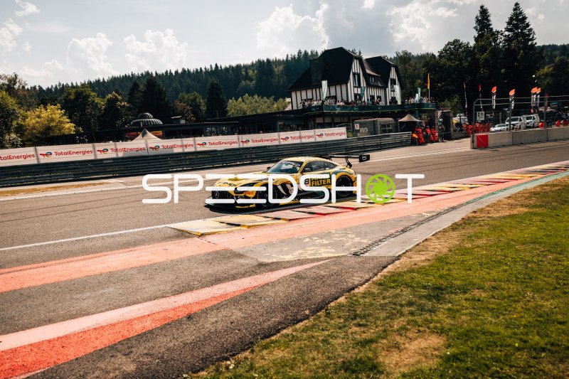 Mercedes-AMG GT3 EVO #48 von Mercedes-AMG Team Mann-Filter auf dem Circuit de Spa-Francorchamps