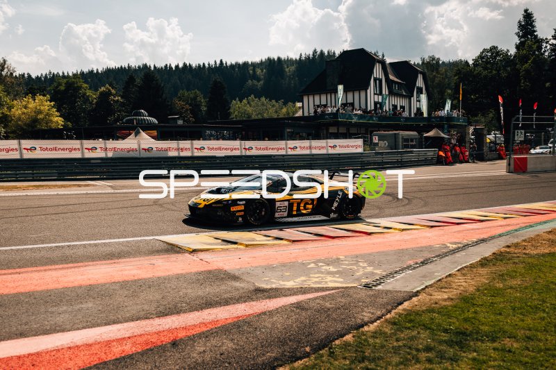 Lamborghini GT3 #63 von Grasser Racing am Circuit de Spa-Francorchamps