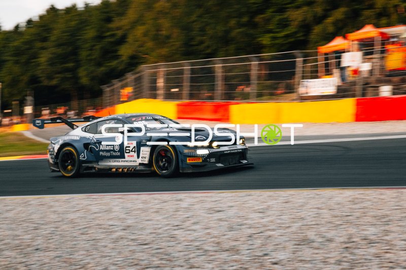 Ford Mustang GT3 EVO #64 von HRT Ford Racing in Spa-Francorchamps