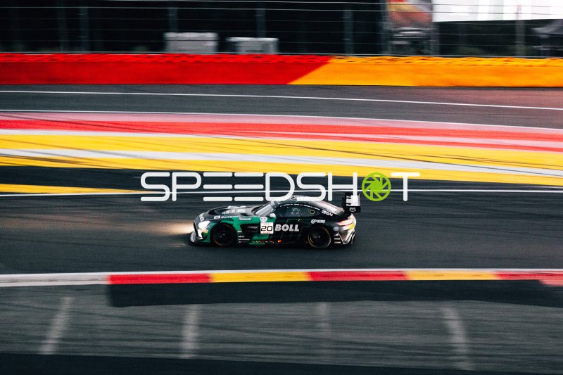 Mercedes-AMG GT3 EVO #20 von Team Motopark auf dem Circuit de Spa-Francorchamps
