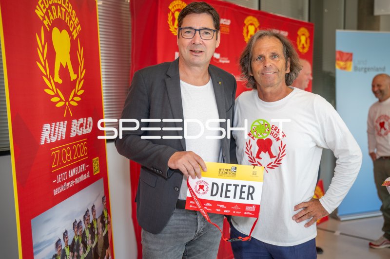 26.06.2026, Neusiedlersee Marathon Pressekonferenz Eisenstadt, Kultur Kongress Zentrum Eisenstadt