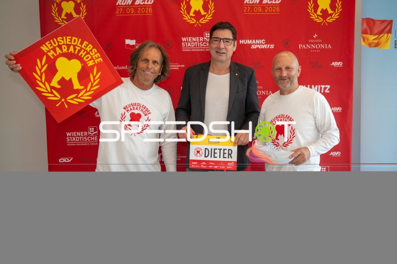 Pressetermin zum Neusiedlersee Marathon in Eisenstadt