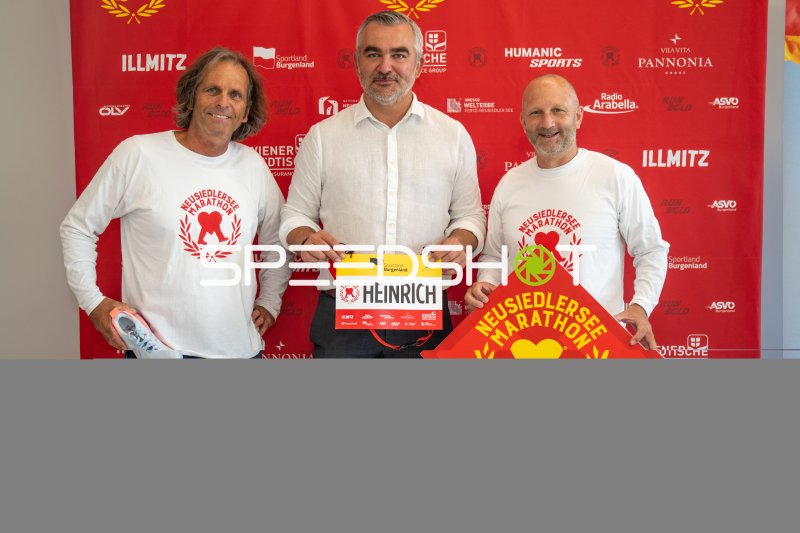 Pressetermin zum Neusiedlersee Marathon in Eisenstadt