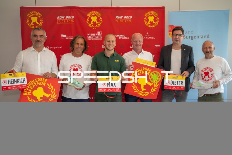 Pressekonferenz zum Neusiedlersee Marathon 2026 in Eisenstadt